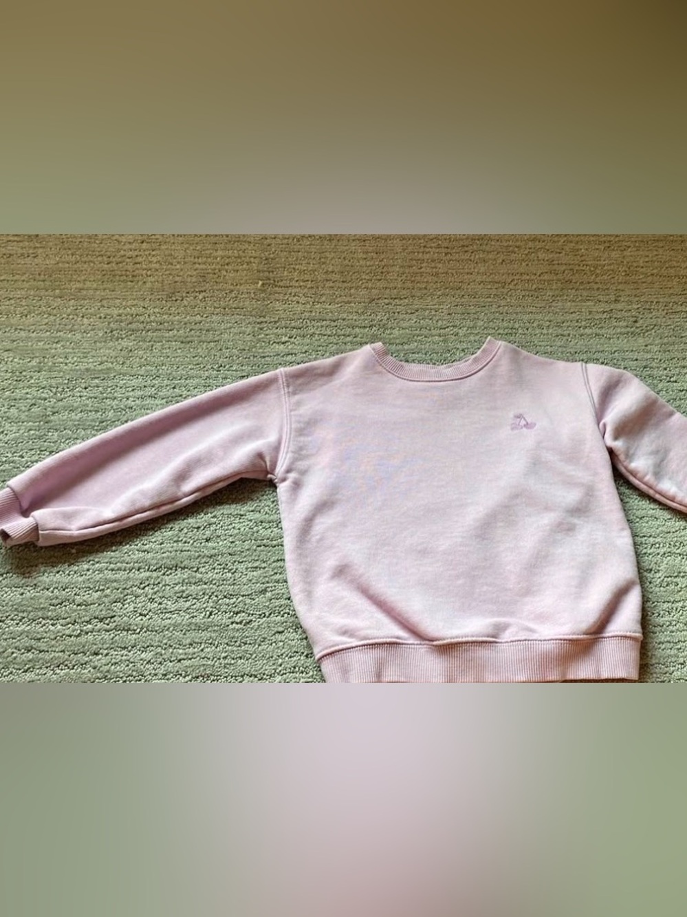 Zara Light Pink Crewneck Sweatshirt for Kids